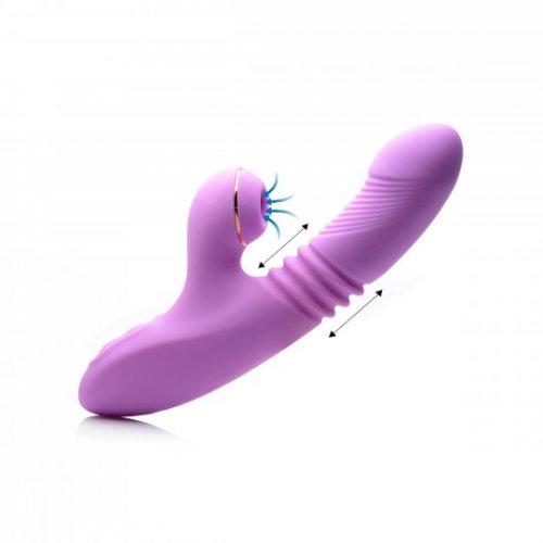 Shegasm Pro-Thrust Thrusting Suction Rabbit Vibrator Sex Toy Product