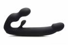 Tri-Volver 7X Vibrating Strapless Strap On Black Sex Toy Product