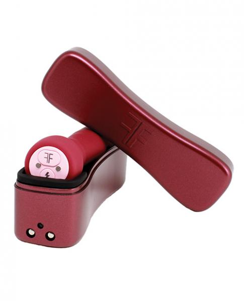 Femmefunn Booster Bullet Vibrator Maroon Brownish Red Sex Toy Product