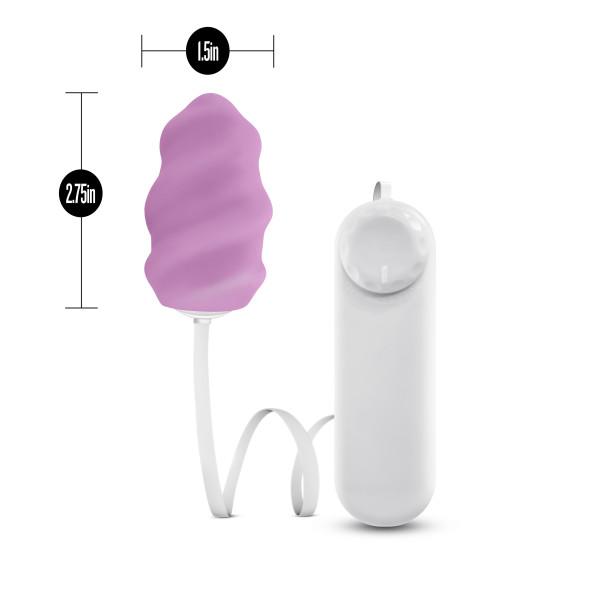 Luxe Swirl Bullet Vibrator With Sleeve Purple Sex Toy Product