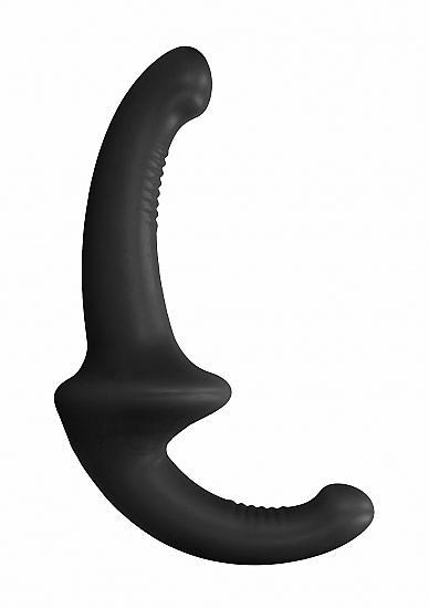 Ouch! Silicone Strapless Strapon - Black Sex Toy Product