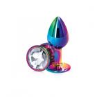 Rear Assets Mulitcolor Small Clear Sex Toy Product