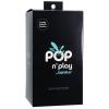 POP n' Play Squirting Packer Espresso Sex Toy Product Image 4