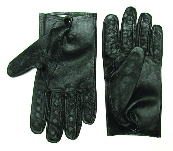 Vampire Gloves Leather Small Black Image 2