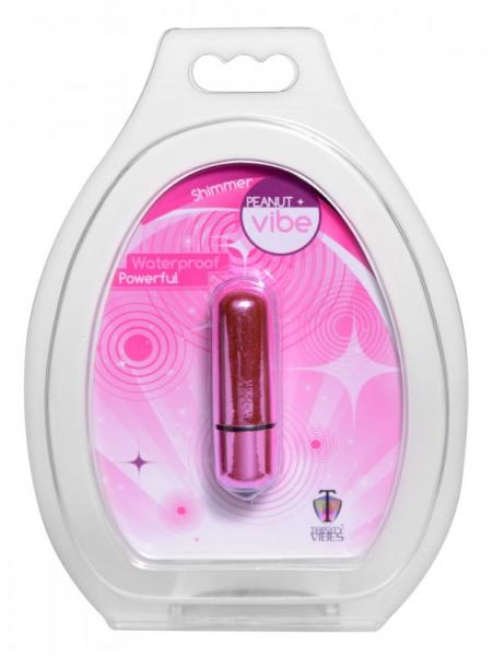 Peanut Vibe Plus Pink Bullet Vibrator Sex Toy Product