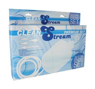 Clean Stream Premium Silicone Enema Set Sex Toy Product