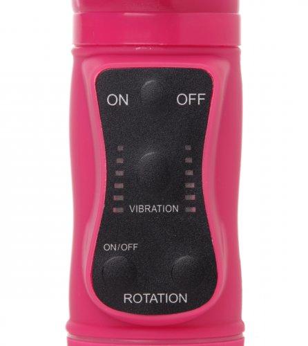 Triple Pleasure Rabbit Vibe With Anal Stimulator Sex Toy Product