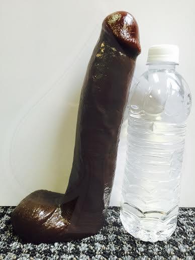 Chocolate Cock 8 Inch Realistic Dildo Sex Toy Product