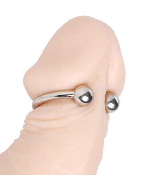 Pressure Point Beaded Glans Ring Stainless Steel Sex Toy Product