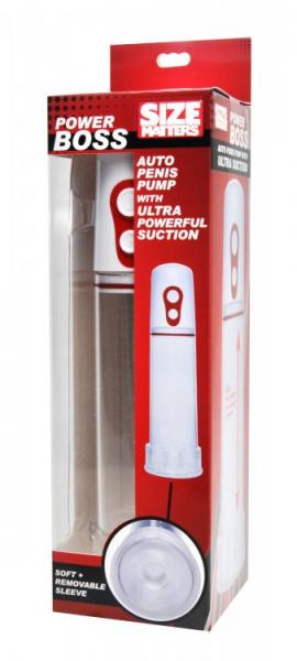 Power Boss Auto Penis Pump Ultra Powerful Suction Sex Toy Product