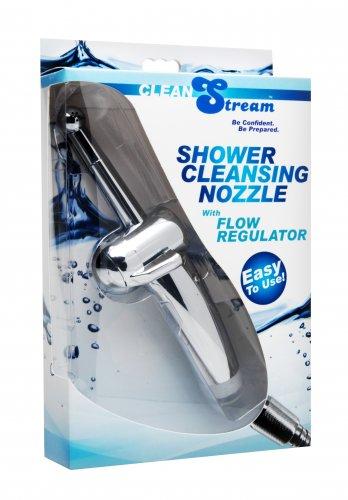 Shower Cleansing Nozzle with Flow Regulator Sex Toy Product