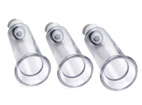 Clit And Nipple Cylinders Set 3 Sex Toy Product