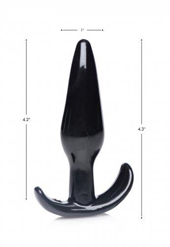 Anal Teaser Comfort Plug Black Sex Toy Product