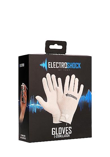 Shots Electroshock E-Stimulation Gloves Gray Sex Toy Product