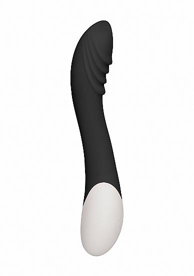 Frenzy Rechargeable Heating G-Spot Vibrator Black