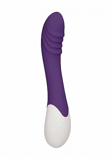 Heat Frenzy Rechargeable Heating G-Spot Vibrator Purple Sex Toy Product