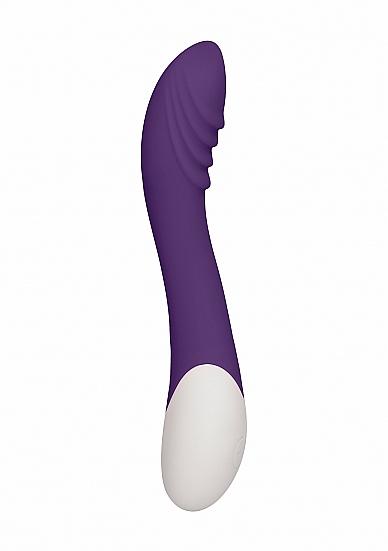 Heat Frenzy Rechargeable Heating G-Spot Vibrator Purple Sex Toy Product