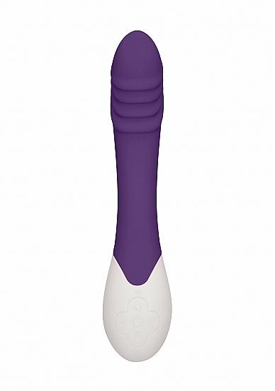 Heat Frenzy Rechargeable Heating G-Spot Vibrator Purple Sex Toy Product