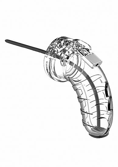 Model 16 Chastity 4.5 inches Cock Cage Silicone Urethral Sound Sex Toy Product