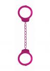 Ouch Beginners Legcuffs Metal Pink Sex Toy Product