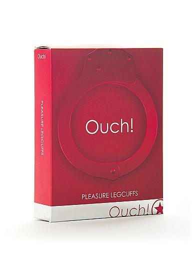 Pleasure Legcuffs - Red Sex Toy Product