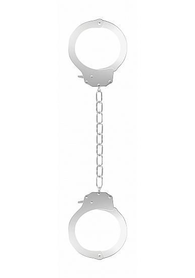Pleasure Legcuffs - White Sex Toy Product