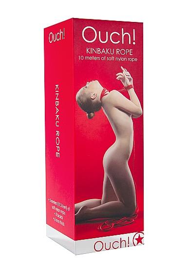 Kinbaku Rope - 10m - Red Sex Toy Product