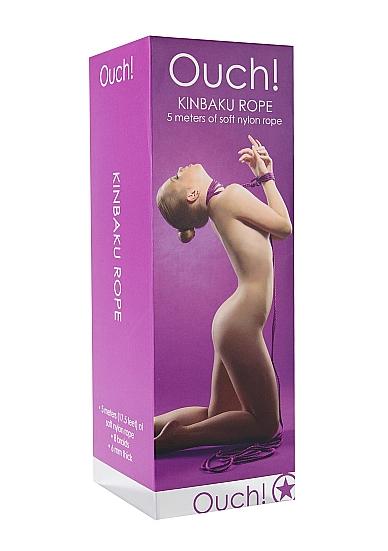 Kinbaku Rope - 5m - Purple Sex Toy Product