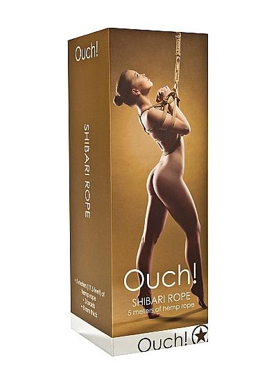 Shibari Rope - 5m - Brown Sex Toy Product