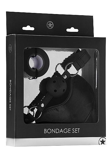 Ouch Bondage Set Black Sex Toy Product