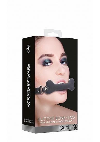 Ouch! Bone Gag Black Sex Toy Product