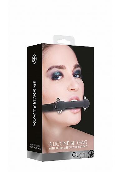 Ouch! Bit Gag Black O/S Sex Toy Product