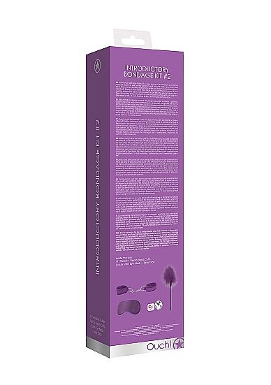Ouch Introductory Bondage Kit #2 Purple Sex Toy Product