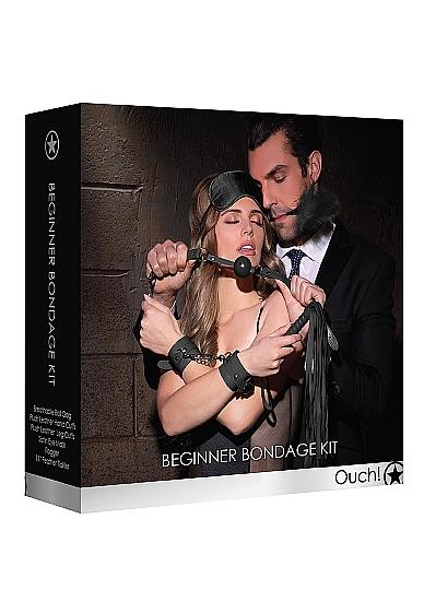 Ouch Beginners Bondage Kit Black Sex Toy Product