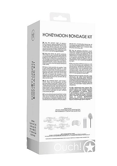 Honeymoon Bondage Kit White Sex Toy Product