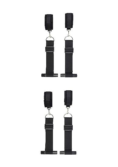 Ouch Door Restraint Kit Black Sex Toy Product