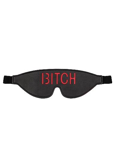 Ouch! Blindfold Bitch Black O/S Sex Toy Product