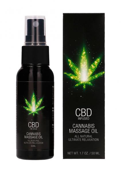 Cbd Cannabis Massage Oil - 50 Ml Sex Toy Product