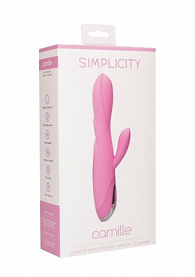 Simplicity G-Spot Vibrator Camille Pink Sex Toy Product