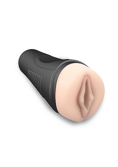 Self Lubrication Easy Grip Masturbator XL Vaginal Beige Sex Toy Product