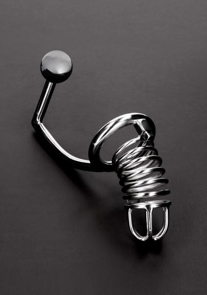 Master Chastity Cage W/anal Intruder Sex Toy Product