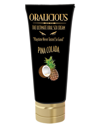 Oralicious Ultimate Oral Sex Cream 2 oz -  Pina Colada Sex Toy Product