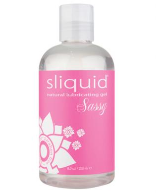 Sliquid Naturals Sassy Lubricating Gel 8.5oz Image 1