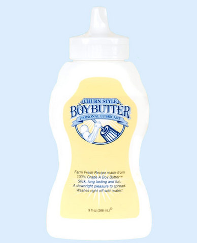 Boy butter churn style squeeze bottle - 9 oz Sex Toy Product