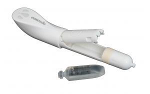 Cascade Wave Lubricating Vibe Purple Sex Toy Product