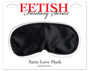 Fetish Fantasy Satin Love Mask Black O/S Sex Toy Product