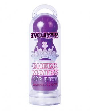 Evolved checkmates the pawn - purple Sex Toy Product