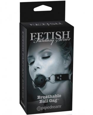 Limited Edition Breathable Ball Gag Black 	 Sex Toy Product