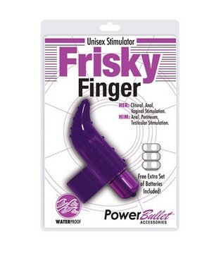 Frisky Finger Purple Vibrator Sex Toy Product