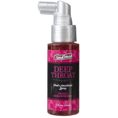 Goodhead Deep Throat Spray Sweet Strawberry 2oz Sex Toy Product